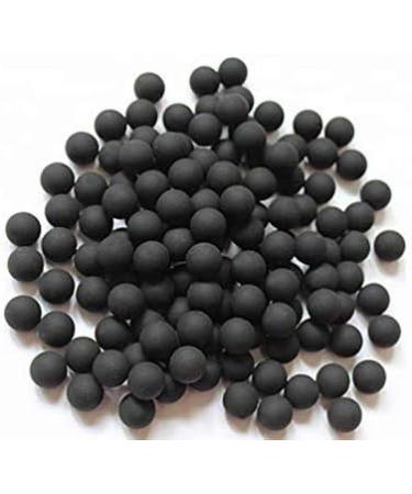 Wearable4U .50 Cal Rubber Balls x 100 - Reusable Training Soft Rubber Balls for Paintball Guns - Black - Buy Online on GoSupps.com