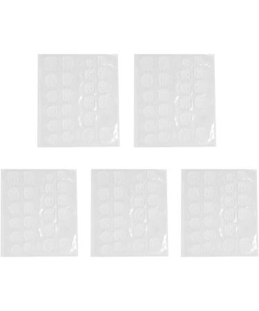 twcrvil 120 Pcs Nail Adhesive Tabs Practical Transparent Press On Nails Sticky Tab Double-Side Tape Jelly Stickers for Manicure - Buy Online on GoSupps.com