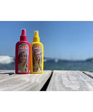 Sun-In Hair Lightener Spray Lemon Fresh 4.7 oz - Natural Hair Lightening Solution - Buy Online on GoSupps.com