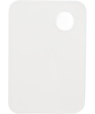  Julyue Acrylic Cosmetic Palette with Spatula Thumb Hole Nail Art Mixing Palette Transparent Drawing Mixing Palette Cosmetic Makeup Palette for Liquid Foundation - Buy Online on GoSupps.com