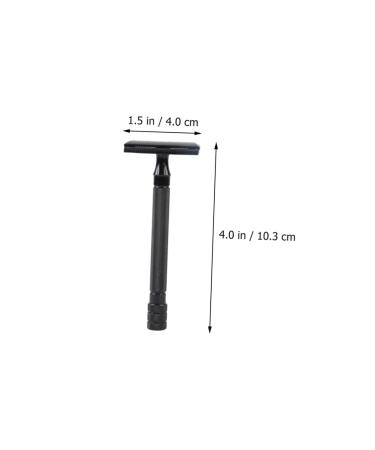 Buy MAGICLULU Manual Shaver Set | Reusable Double Edge Razor for Face & Beard Shaving - Old Style Metal Cutter - Buy Online on GoSupps.com