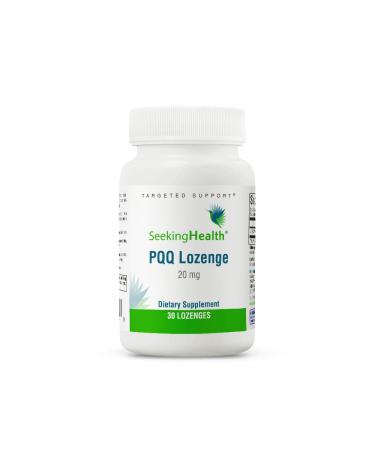 Seeking Health PQQ Lozenge - Support Energy & Healthy Aging with Antioxidant Supplement - 20 mg 30 Lozenges