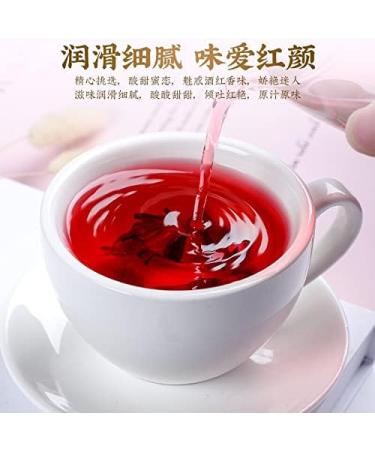 Roselle tea 3.52oz Yunnan whole flower roselle tea natural red dried flower fruit tea 100g - Buy Online on GoSupps.com