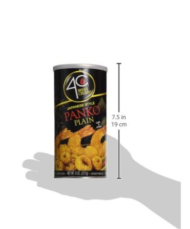 4C Panko Bread Crumbs Plain 8 oz - Premium Quality Crispy Breadcrumbs - Buy Online on GoSupps.com