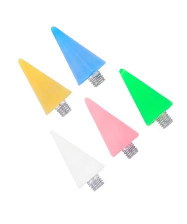 Beavorty 1 Rhinestones Picker Tips dotting pencil tip rhinestone picker wax head dotting pen wax tip double head nail pen nail rhinestones replacement wax head nail tools Acrylic bead