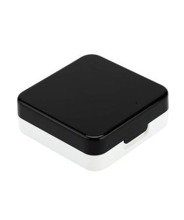 Cute Reflective Contact Lens Container Set - Travel Case for Colored Lenses | Non-Prescription | Stylish & Functional (Black) - Buy Online on GoSupps.com