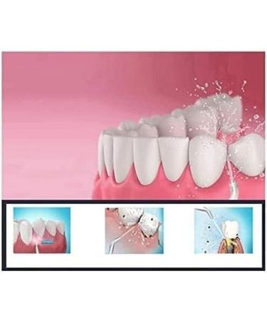 Portable Cordless Water Flosser - Rechargeable Dental Oral Irrigator for Home & Travel | Powerful Waterproof Teeth Cleaner - Buy Online on GoSupps.com