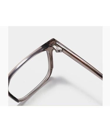 Shop Parwana Oversized Square Reading Glasses - Anti-Blue Light Clear View Green +0.00 Size | Robust Computer Glasses for Comfort - Buy Online on GoSupps.com