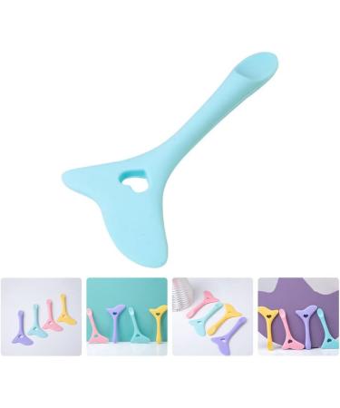 Kichvoe Pochoirs Pour Eye-liner Aides Au Dessin Marscara Aide Eye-liner Silicone L vres Silicone bleu - Buy Online on GoSupps.com