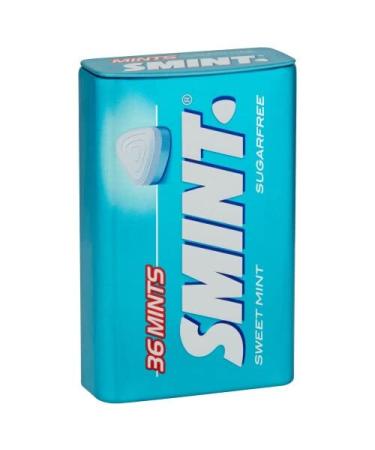 Smint XL Sugar free Sweet Mint 36 Mints Tins 25g (2)