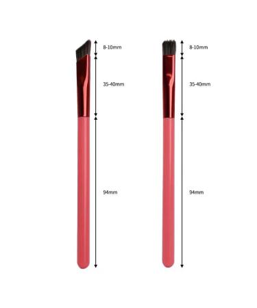 2023 New Multifunctional Eyebrow Brush - Realistic Square Makeup Brush for 3D Natural Hair-like Brows (1 Set) - Buy Online on GoSupps.com