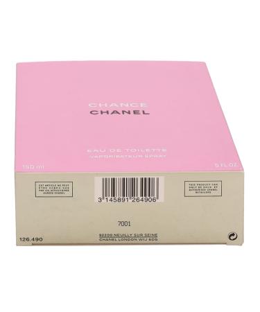 Chanel Chance Eau de Toilette Spray for Women 0.17 Pound Jasmine 3.4 Fl Oz (Pack of 1) - Buy Online on GoSupps.com