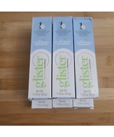Glister Pasta de dientes con fl or multiacci n 6.75 onzas (paquete de 6)