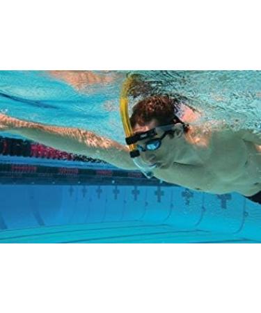 FINIS Original Center-Mount Swimmer's Snorkel - Yellow - Adult | Ideal for Lap Swimming and Swim Training - Buy Online on GoSupps.com