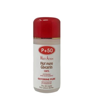 P+50 Multi Action Hot Pure Glycerin 100% Vegetable 200ml - Great for dry skin highly moisturizing for all skin types