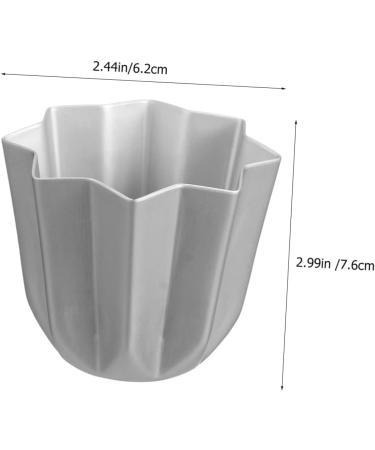 Milisten 12 Pcs Cake Mold Cake Stencil Cookie Cake Pan Cheesecake Cake Pan Pie Chocolate Chip Muffin Cupcake Pan Mutitool Paper Cups Cake Making Tool to Bake Aluminum Alloy Kitchen Supplies 7.6X7.6X6.2CMx3pcs - Buy Online on GoSupps.com