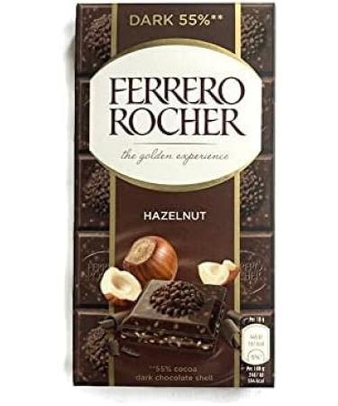 Ferrero Rocher Bar Milk Chocolate Hazelnut Variety Dark Chocolate 55% $ Hazelnut Milk Chocolate Hazelnut Original - Buy Online on GoSupps.com