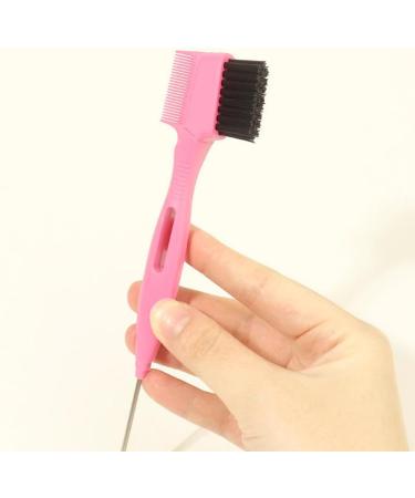 PATKAW 1 Set Double-headed Eyebrow Comb Brush Portable Eyebrow Comb Women Hair Edge Brush with Head Replacement - Buy Online on GoSupps.com