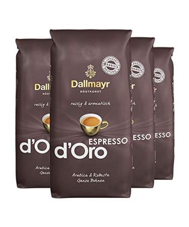 Dallmayr Espresso dOro whole beans 4x 1000g 4000g varietal aromatic coffee