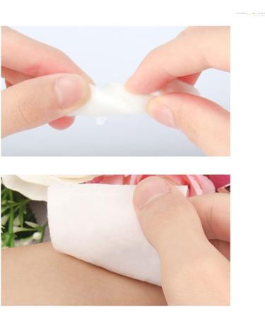 1200PCS Lint Free Cotton Pads - Soft Facial Cleansing Wipes for Makeup Skincare & Nail Polish - International Shipping Available - Buy Online on GoSupps.com