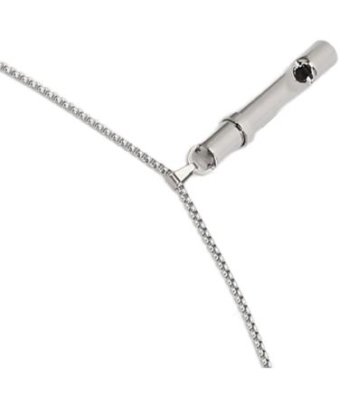 Stress Relief Steel Pendant - Find Inner Peace & Relaxation Anywhere - Silver Jewelry - Buy Online on GoSupps.com