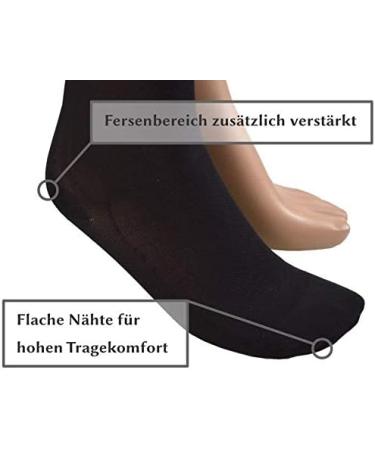 ASSISTICA Medical Compression Stockings Class 2 Thigh High Socks - 23-32 mmHg, Closed Toe, 170-182cm/Medium Black - Buy Online on GoSupps.com
