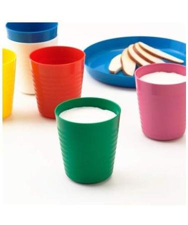 Ikea Kalas Multi-Colored Cup Set - 6 Pieces | Durable & Fun Dinnerware for Kids | International Shipping Available - Buy Online on GoSupps.com