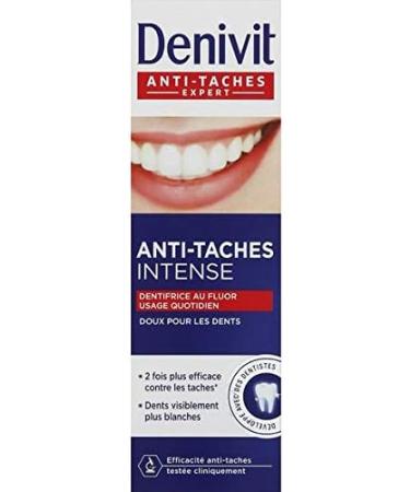 Denivit - Dentifrice Au Fluor Anti-Taches Intense - 50Ml - Lot De 4 - Livraison Rapide En France - Prix Par Lot - Buy Online on GoSupps.com