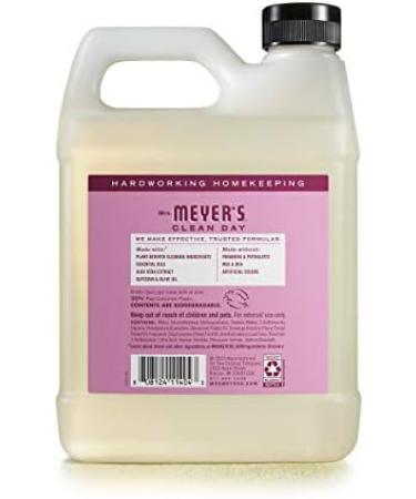 Mrs. Meyer's Peony Scent Hand Soap Refill - 33 oz | Cruelty Free & Biodegradable - Buy Online on GoSupps.com