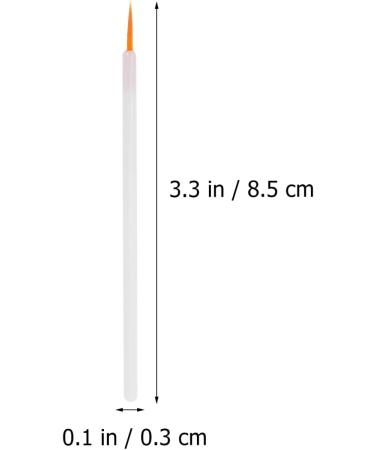 FOMIYES Mascara Tool 100Pcs Nylon Fiber Eyeliner One- off Eyeline Applicator Eyeliner Liquid Cosmetic Eye Wands Women Makeup Tools Makeup Gadgets - Buy Online on GoSupps.com