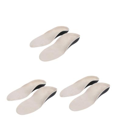 Mobestech 3 Pairs Children's Arch Insoles Kids Shoe Insoles Sports Shoe Insole Foot Care Insoles Kids Shoe Inserts Arch Correction Insoles Orthotic Baby Boy Foot Pads Absorb Sweat