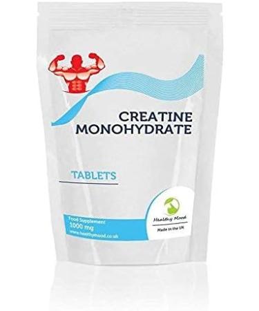 Creatine Monohydrate 1000 MG - 60 Tablets - Mailbox Friendly & International Shipping - Buy Online on GoSupps.com