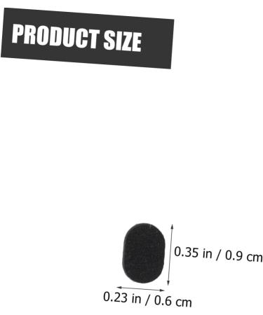 Buy Lurrose 240 Pairs Self-Adhesive Glasses Nose Pads - Nose Lift & Replacement EVA Sponge - Black 0.9x0.1cm - Fast International Shipping - Buy Online on GoSupps.com