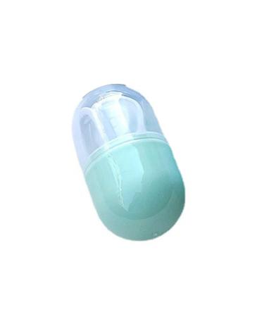 HSHDUTI Portable contact lens box mini travel contact lens container smooth opening good sealing blanket blanket dust-lens holder green