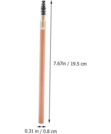 VINTORKY 2pcs Makeup Tool Makeup Pencils Eyebrow Brush Women Eyebrow Pencil with Brush Wood - Buy Online on GoSupps.com