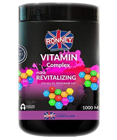 Ronney Vitamin Complex Professional Revitalizing Mask Hair Mask 1000 ml