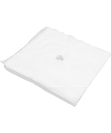 Verdant Touch Disposable Massage Table Covers - 100 Pack Clear Texture & Hole Design - Perfect for Spas & Wellness Centers - Buy Online on GoSupps.com