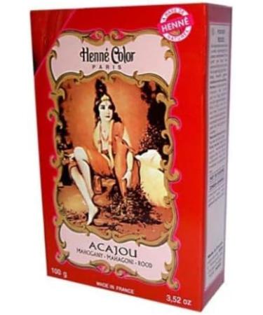 Henne Color Henna Powder Mahogany 100gm (PACK OF 3) Mahogany 100 g (Pack of 3) - Buy Online on GoSupps.com