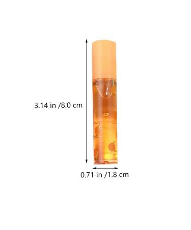 Uonlytech 6 Pcs Fruit Lip Balm Set | Lip Gloss Lipstick & Roller Oil | Natural Fruit Essence for Glossy Lips - Buy Online on GoSupps.com