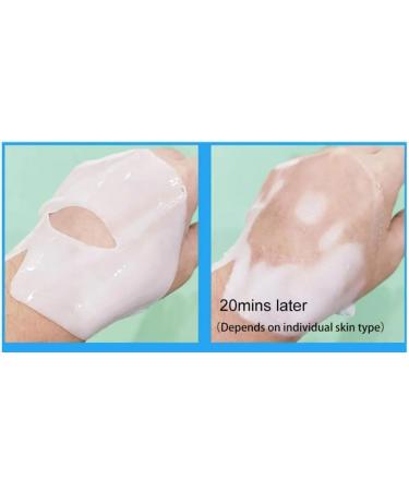  benshop 10PCS Facial Mask Collagen Deep Moisturizing Collagen Protein Hydrogel Soft Gel Mask for Women Skin Care Products - Buy Online on GoSupps.com