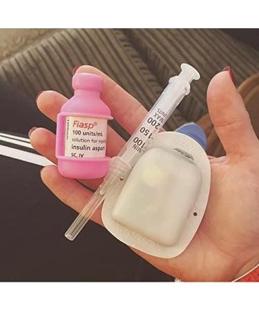 VIAL SAFE Insulin Bottle Protector Case/Sleeve for Diabetes - Reusable Durable Silicone Sleeve 2-Pack (Short) Pink - 2 Count - Buy Online on GoSupps.com