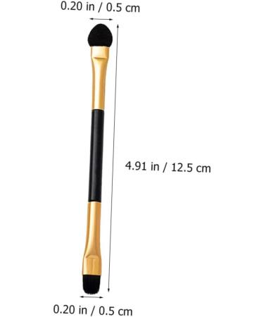 Healeved 20pcs Double Ended Eyeshadow Brush Eye Makeup Tool Makeup Eyeshadow Brush Small Eyeshadow Brush Eye Shadow Makeup Brush Makeup Brush for Women Eyeshadow Makeup Brush Eye Makeup Kit 12.50X0.50X0.50CM Golden - Buy Online on GoSupps.com