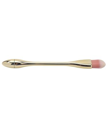 Nail Dust Brush - Soft Fiber Skin Friendly Multifunctional Makeup Brush in Champagne Gold - Buy Online on GoSupps.com