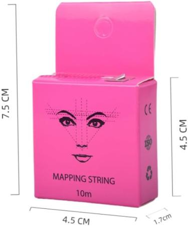 Amosfun 2 boxes Convenient Measuring Lines Drawing Wire Rulers Makeup Ink Reliable Tattoos Eyebrow Tools - Buy Online on GoSupps.com