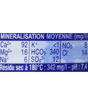 Thonon Flat Mineral Water from Haute-Savoie 6 x 50 cl - Buy Online on GoSupps.com