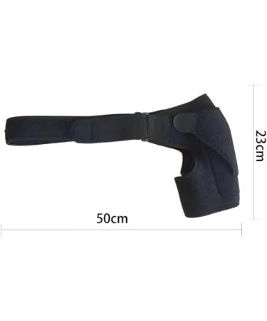 MagiDeal Adjustable Shoulder Support Brace for Men & Women - Shoulder Stability & Pain Relief Black - Buy Online on GoSupps.com
