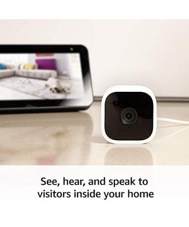 Blink Mini 1080p HD Indoor Security Camera System | Night Vision, Motion Detection, Two-Way Audio | Works with Alexa | Easy Setup | Pack of 3 (White) - Buy Online on GoSupps.com