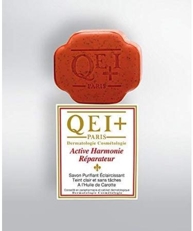 QEI Active Harmonie Lightening Scrubbing Soap - Skin Brightening Exfoliating Bar - Buy Online on GoSupps.com