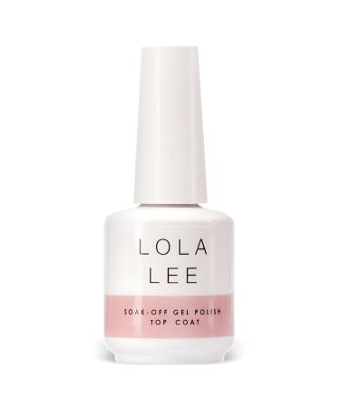 Lola Lee Top Coat Gel Polish | 15ml | Non-Wipe | Long-Lasting | Chip Proof