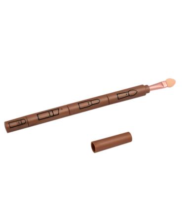 NOLITOY Banana Hair Korean Lip Brush - Eyebrow & Lip Gloss Organizer with Cover | Eye Shadow & Nail Polish Kit - Perfect Gift for Birthdays - Buy Online on GoSupps.com